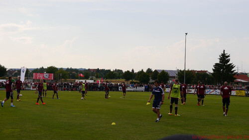 TSV Weißenburg gegen den 1. FC Nürnberg am 2 Juli 2014