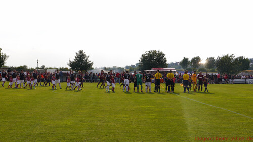 TSV Weißenburg gegen den 1. FC Nürnberg am 2 Juli 2014