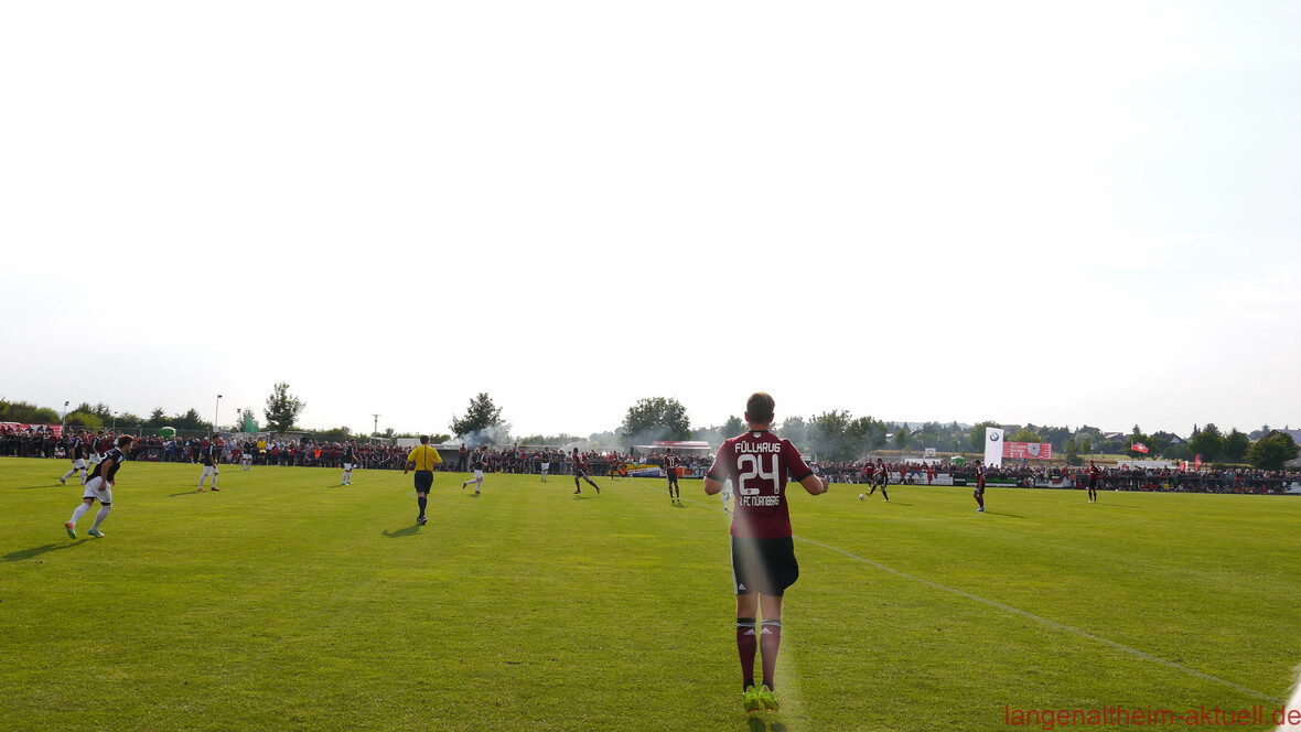 TSV Weißenburg gegen den 1. FC Nürnberg am 2 Juli 2014