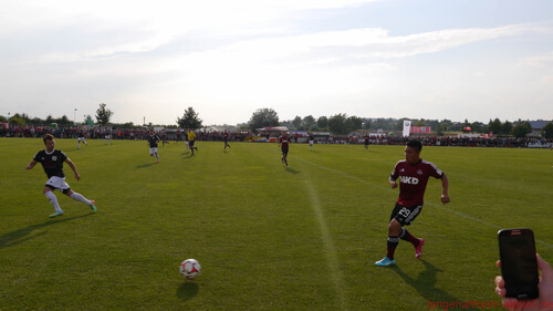 TSV Weißenburg gegen den 1. FC Nürnberg am 2 Juli 2014