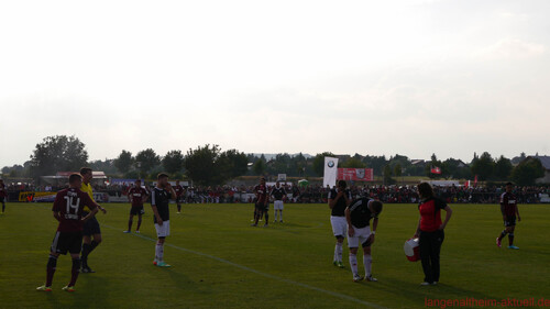 TSV Weißenburg gegen den 1. FC Nürnberg am 2 Juli 2014