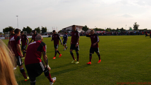 TSV Weißenburg gegen den 1. FC Nürnberg am 2 Juli 2014