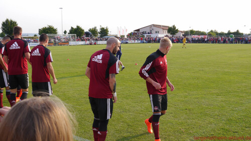 TSV Weißenburg gegen den 1. FC Nürnberg am 2 Juli 2014