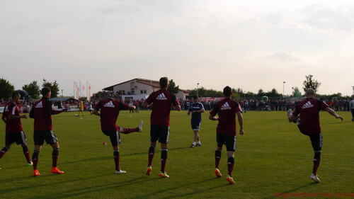 TSV Weißenburg gegen den 1. FC Nürnberg am 2 Juli 2014