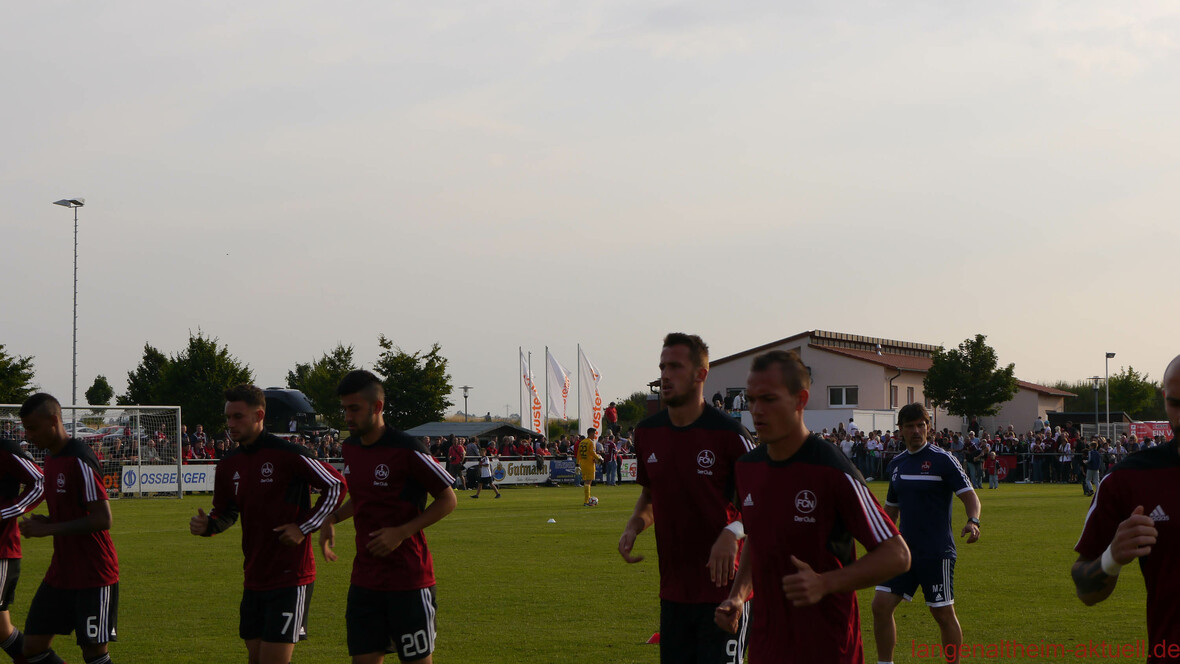 TSV Weißenburg gegen den 1. FC Nürnberg am 2 Juli 2014