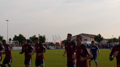 TSV Weißenburg gegen den 1. FC Nürnberg am 2 Juli 2014