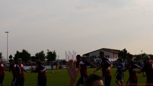 TSV Weißenburg gegen den 1. FC Nürnberg am 2 Juli 2014