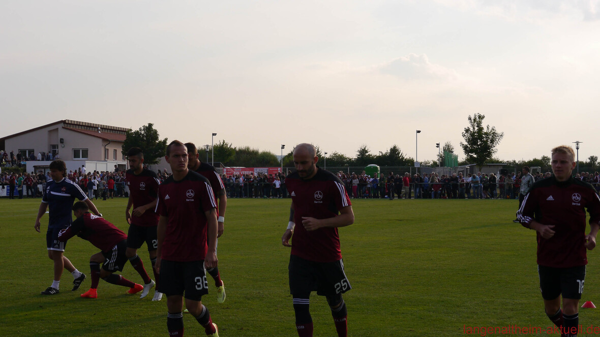 TSV Weißenburg gegen den 1. FC Nürnberg am 2 Juli 2014
