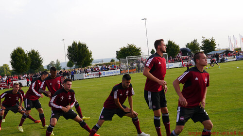 TSV Weißenburg gegen den 1. FC Nürnberg am 2 Juli 2014