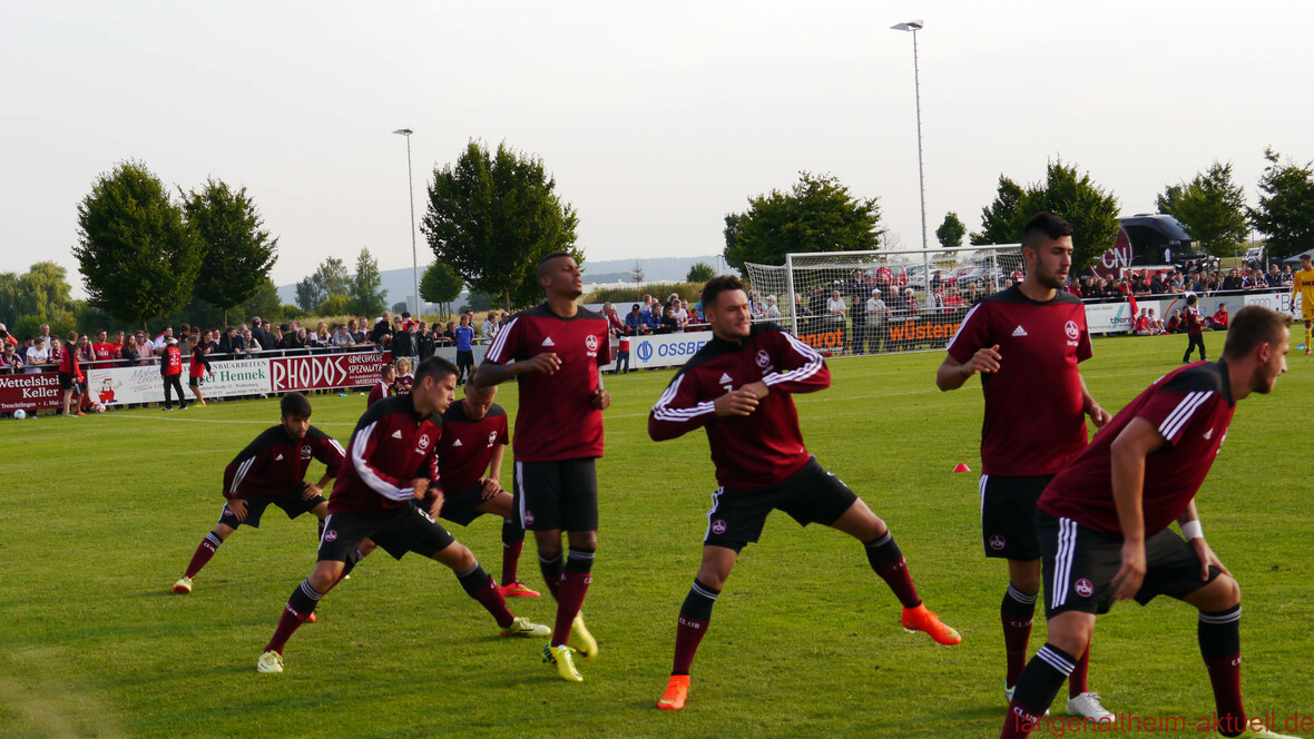 TSV Weißenburg gegen den 1. FC Nürnberg am 2 Juli 2014