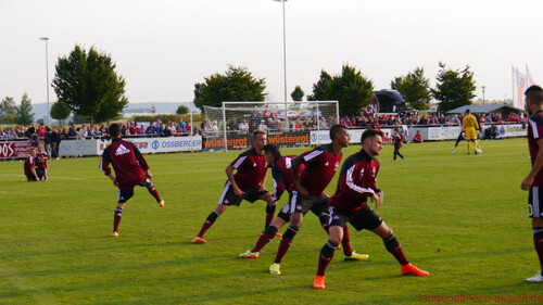 TSV Weißenburg gegen den 1. FC Nürnberg am 2 Juli 2014