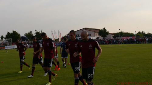 TSV Weißenburg gegen den 1. FC Nürnberg am 2 Juli 2014