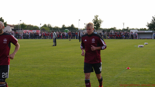 TSV Weißenburg gegen den 1. FC Nürnberg am 2 Juli 2014