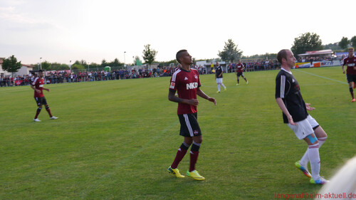 TSV Weißenburg gegen den 1. FC Nürnberg am 2 Juli 2014