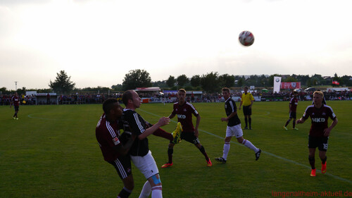 TSV Weißenburg gegen den 1. FC Nürnberg am 2 Juli 2014