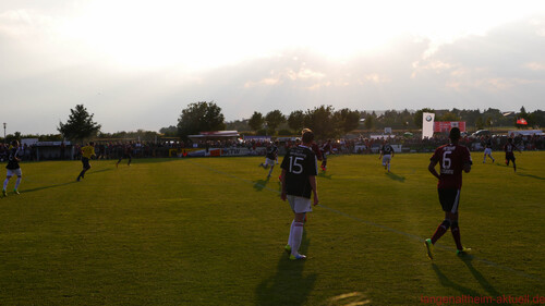 TSV Weißenburg gegen den 1. FC Nürnberg am 2 Juli 2014