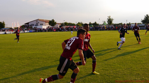 TSV Weißenburg gegen den 1. FC Nürnberg am 2 Juli 2014