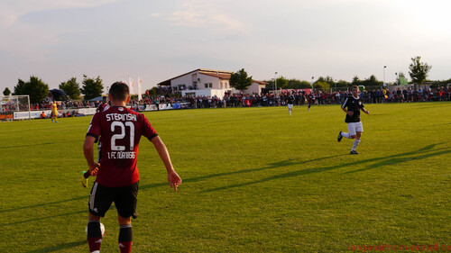 TSV Weißenburg gegen den 1. FC Nürnberg am 2 Juli 2014