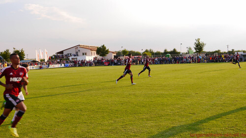 TSV Weißenburg gegen den 1. FC Nürnberg am 2 Juli 2014