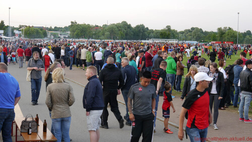 TSV Weißenburg gegen den 1. FC Nürnberg am 2 Juli 2014