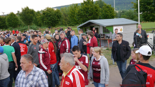 TSV Weißenburg gegen den 1. FC Nürnberg am 2 Juli 2014