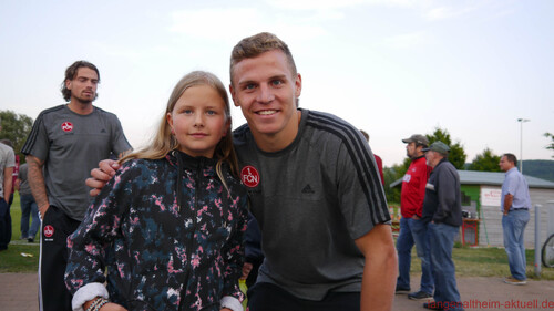 TSV Weißenburg gegen den 1. FC Nürnberg am 2 Juli 2014