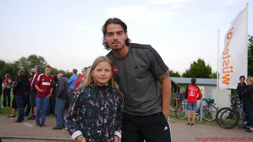 TSV Weißenburg gegen den 1. FC Nürnberg am 2 Juli 2014