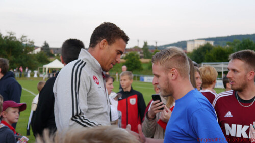 TSV Weißenburg gegen den 1. FC Nürnberg am 2 Juli 2014