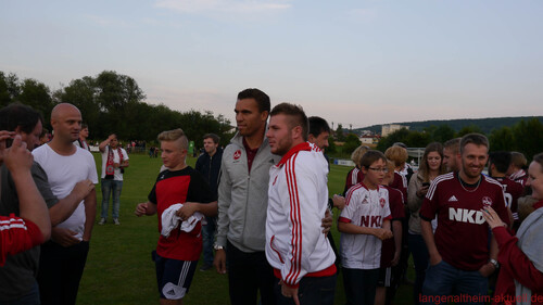 TSV Weißenburg gegen den 1. FC Nürnberg am 2 Juli 2014