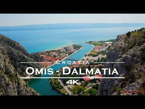 Omis, Croatia 🇭🇷 - by drone [4K]